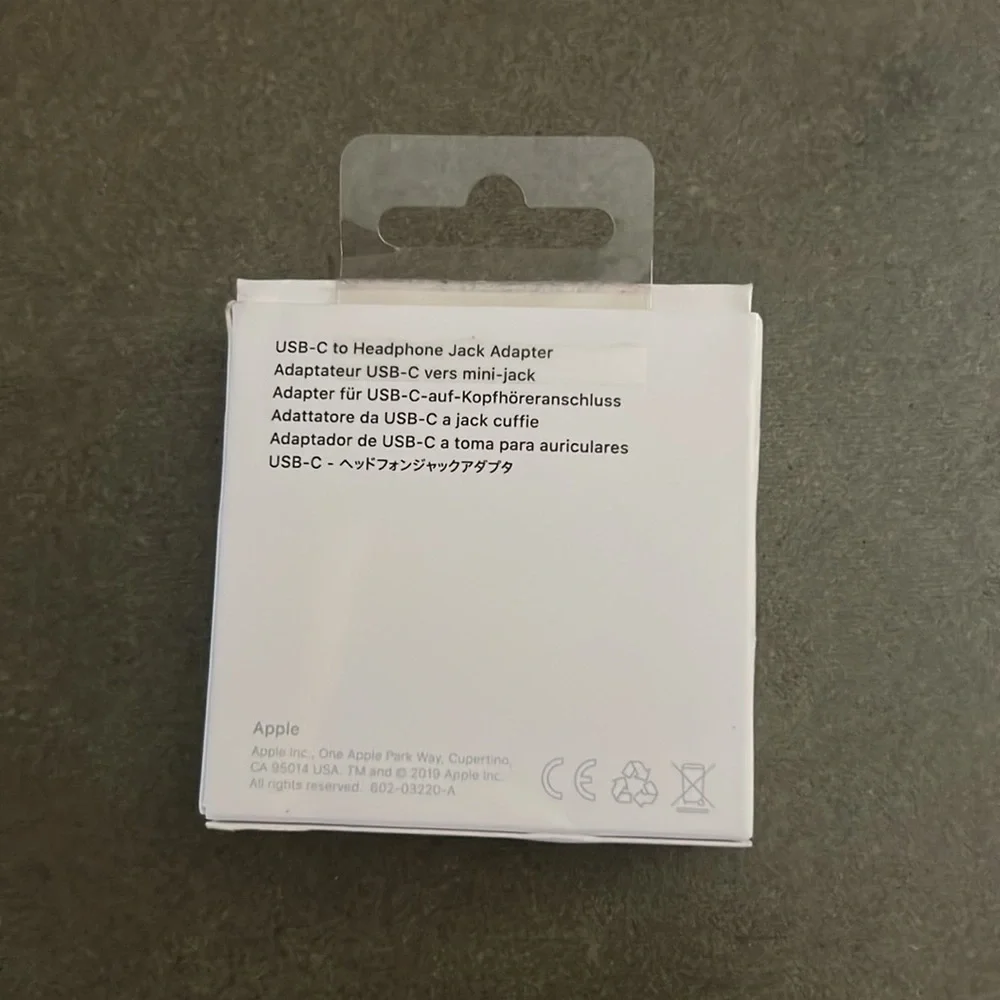 USB-C to Headphone Jack
